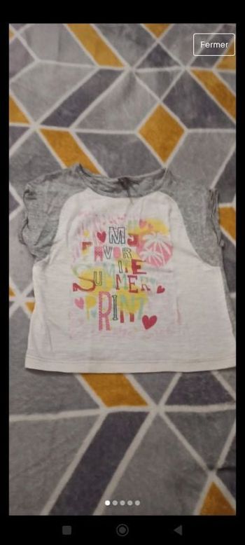T shirt 4 ans