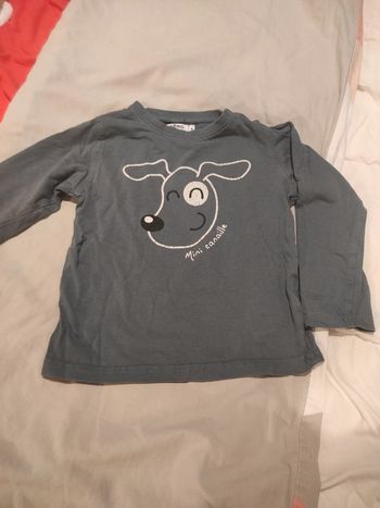 T-shirt manches longues 4 ans