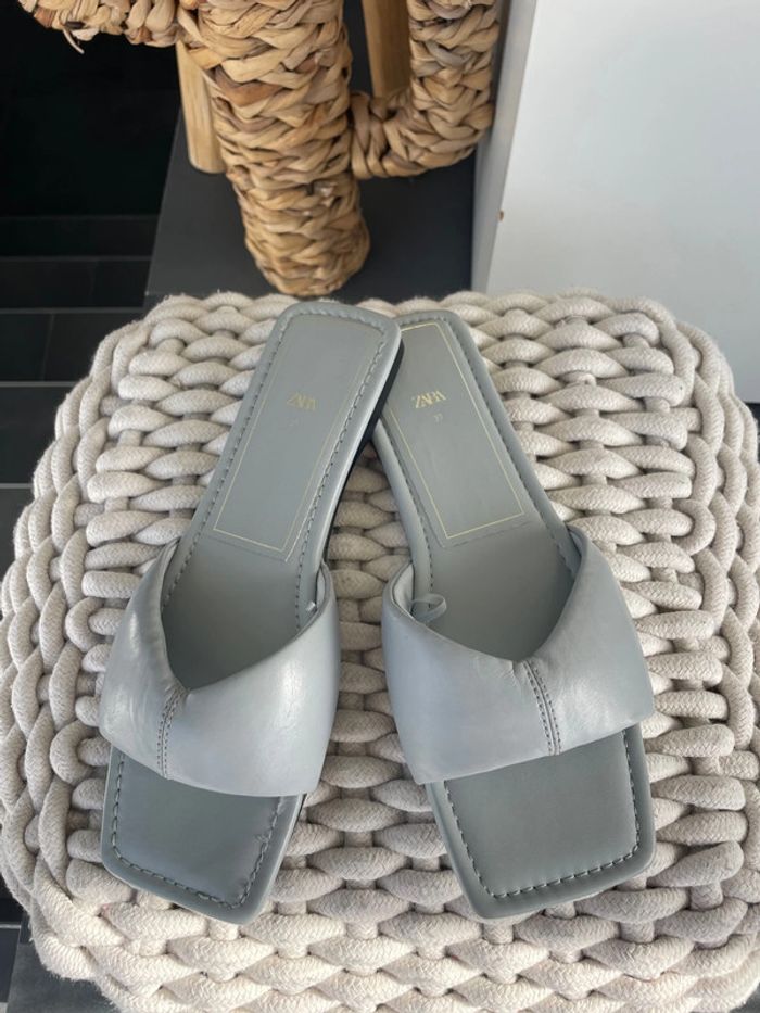 Mules Femme Zara Taille 37 - photo numéro 2