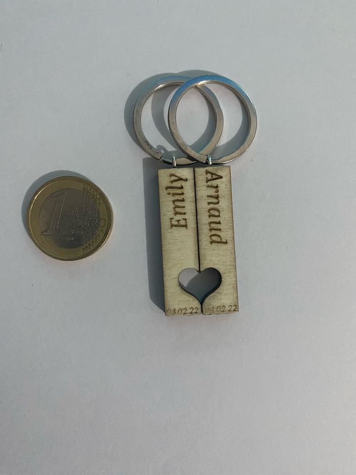 Porte clés couple - photo numéro 2