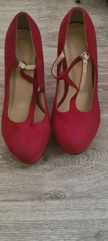 Escarpins rouge 