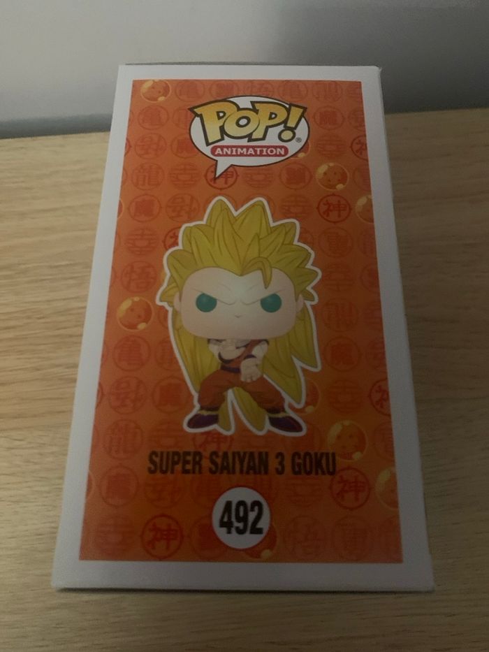 Funko pop DBZ super saiyan 3 goku neuve - photo numéro 4