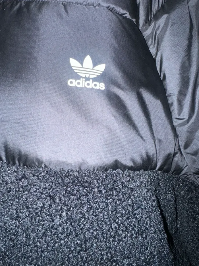 Doudoune Adidas bi matière - photo numéro 3