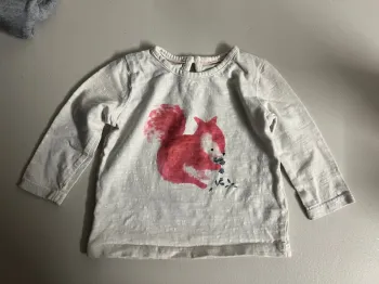 Top fille 6/9 mois
