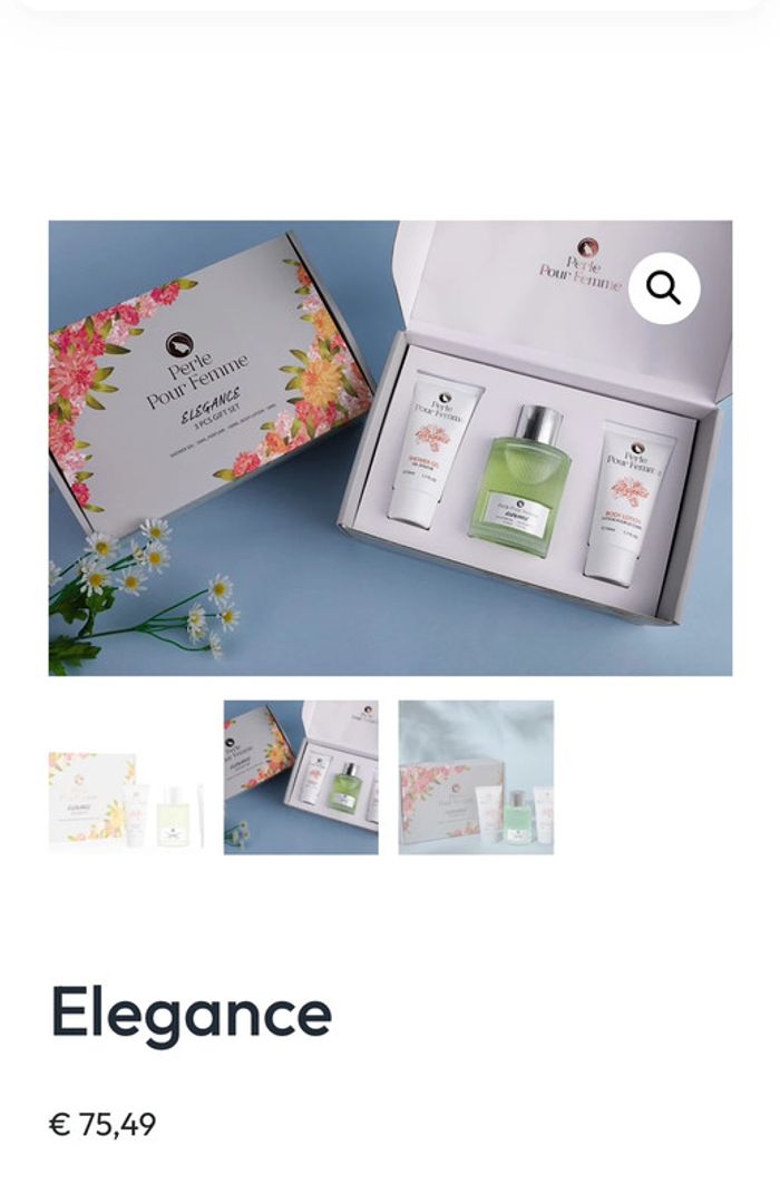 Coffret trois pièces perles pour femme Élégance - photo numéro 6