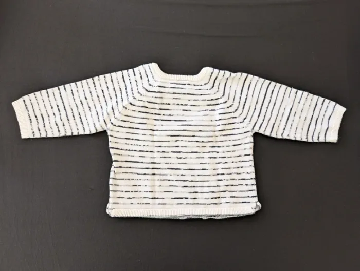 Beau pull rayé dégradé - photo numéro 4