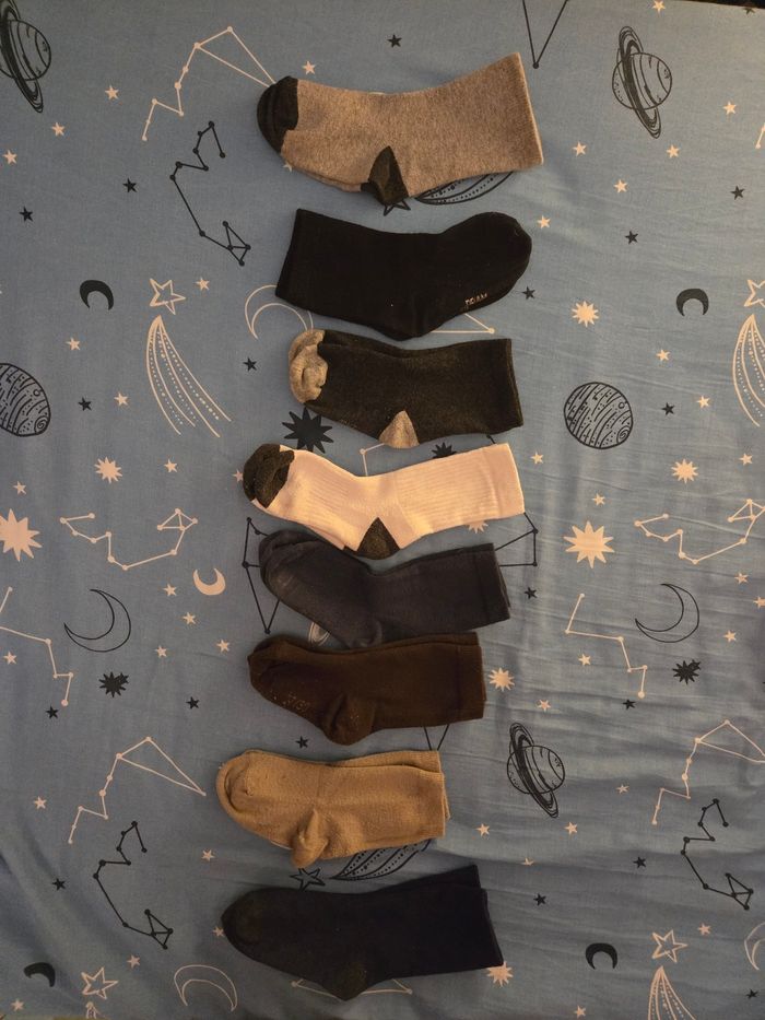 8 paires de chaussettes 27-30