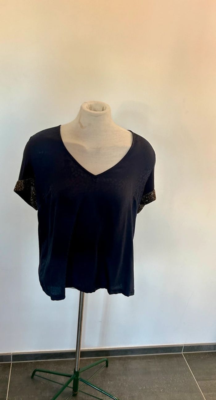 Magnifique blouse bleue Charlise 38