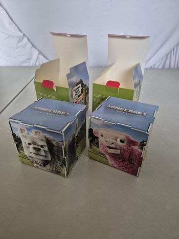 Lot de 2 puzzles Minecraft Macdo
