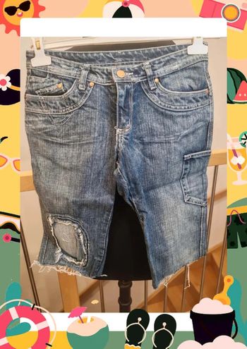 Short cut jeans