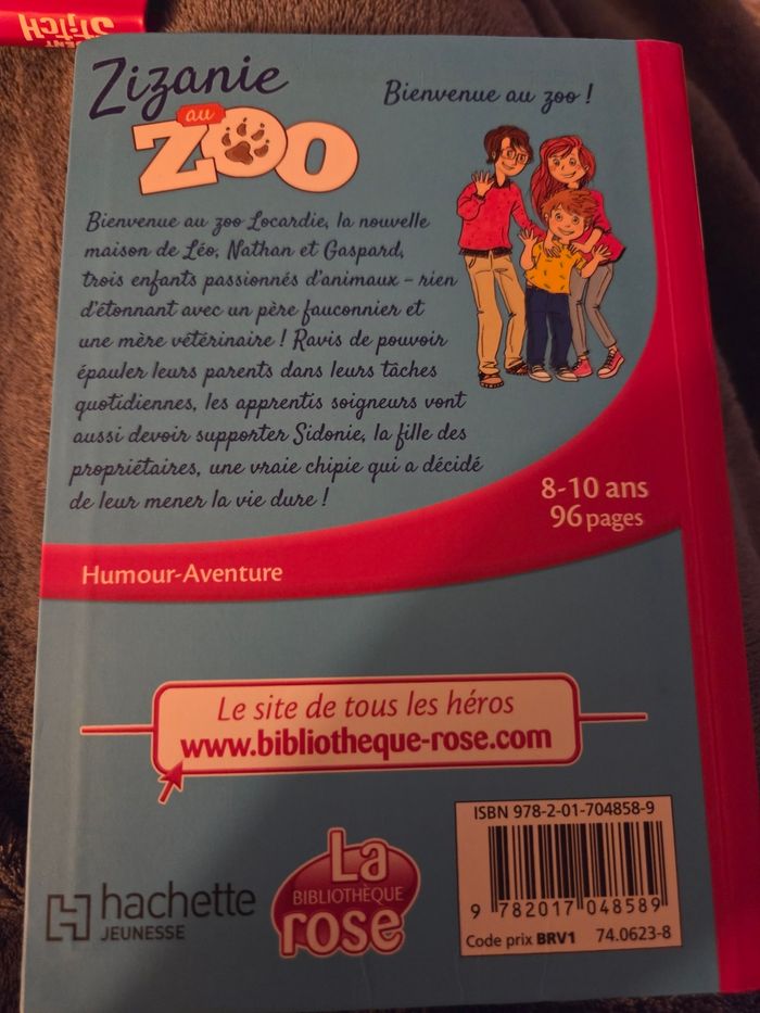 Livre Zizanie au zoo n°1 - photo numéro 2