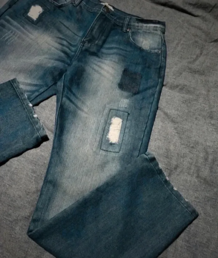 Jeans homme effet usé Neuf 42 - photo numéro 2