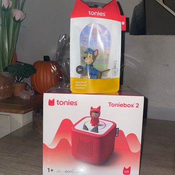 Toniebox 2  rouge + tonies Chase