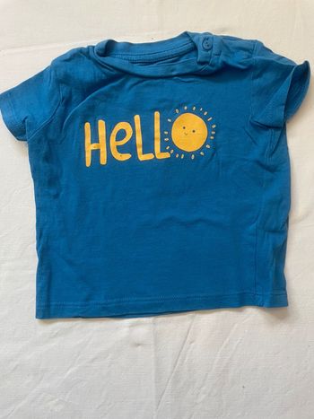 Tee shirt 6 mois