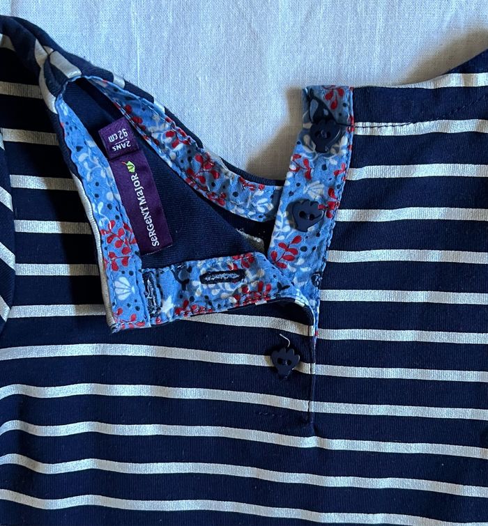 Robe marinière fille Sergent Major 2 ans - photo numéro 3