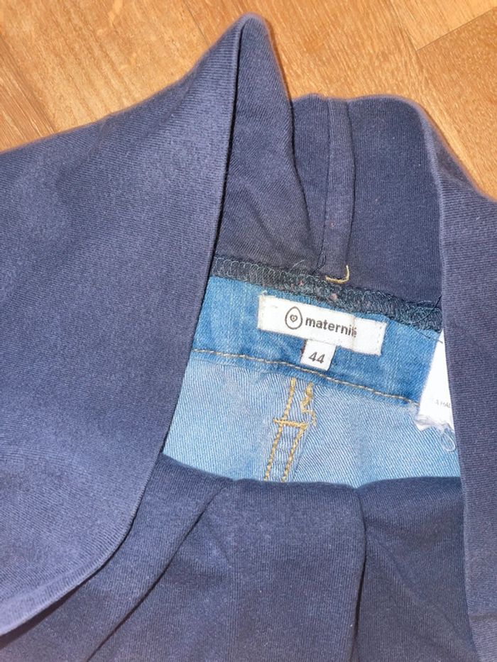 Jean bleu grossesse - T.44 - Maternité - BE - photo numéro 2