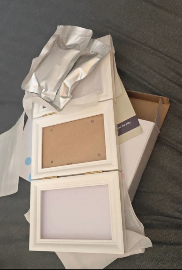 Cadre photo empreinte