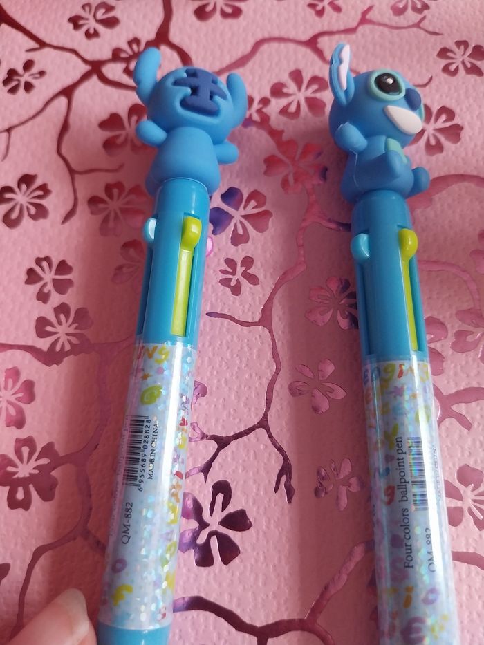 Stylos 4 couleurs stitch prix à l unité - photo numéro 2