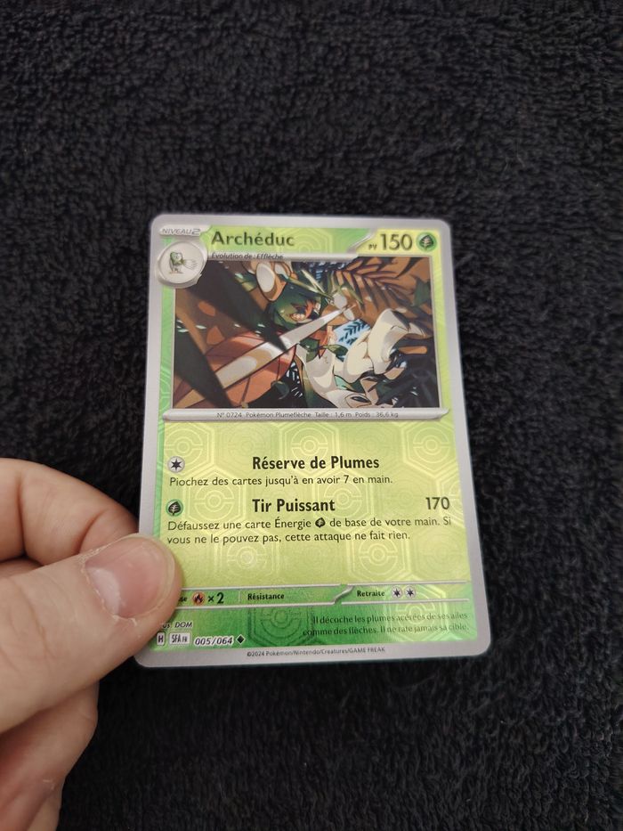 Carte brillante pokémon Archéduc - photo numéro 2