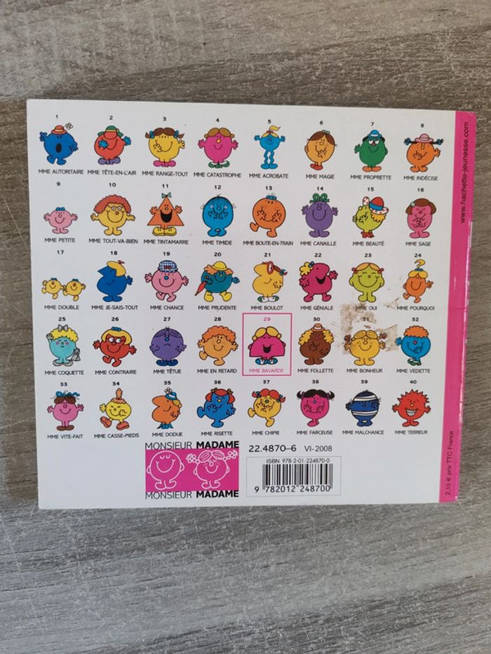 Livre madame bavarde - photo numéro 2