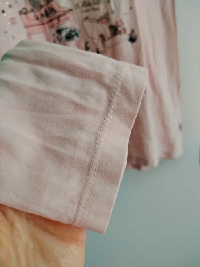T-shirt manches longues fée Poussière d'étoiles SGMJ 9 ans - photo numéro 8