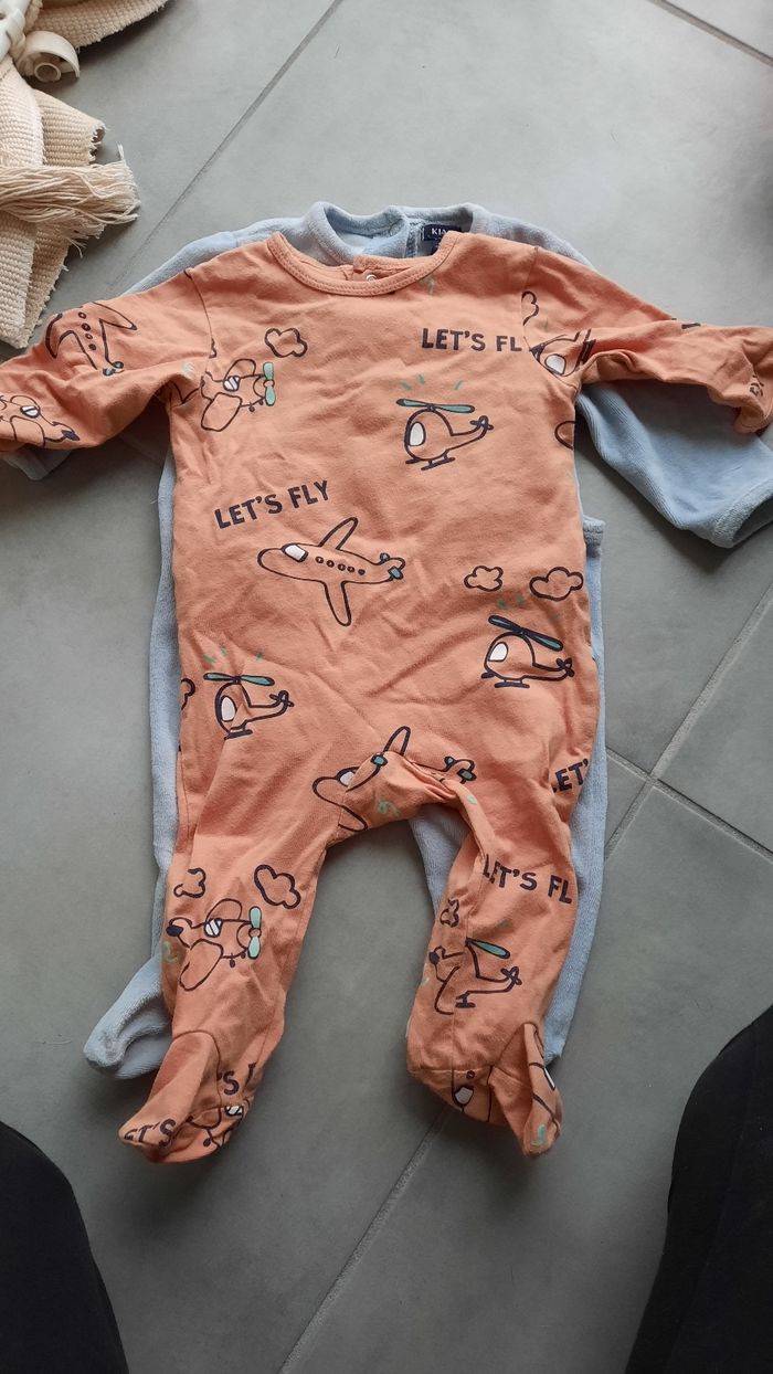 Lot de 2 pyjamas - 6 mois - photo numéro 2