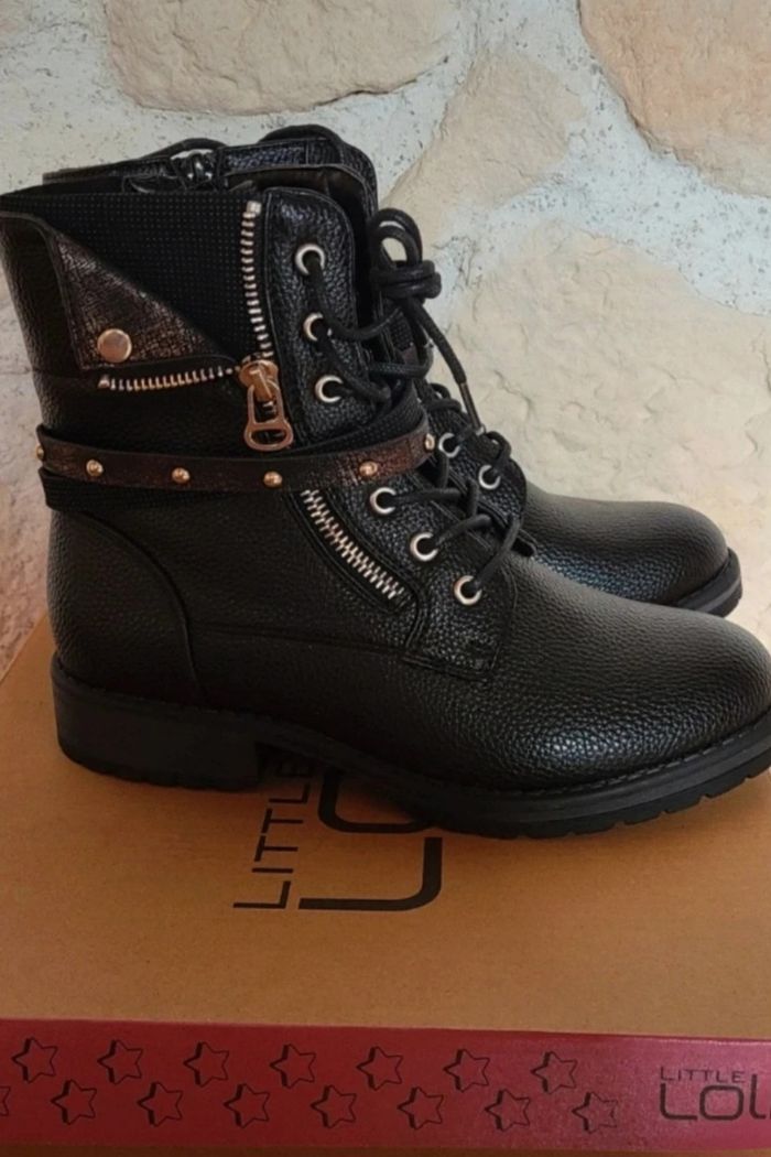 Superbe bottine neuve jamais portée femme taille 36 - photo numéro 3