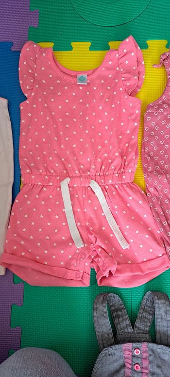 Lot de 3 combinaisons été 12m