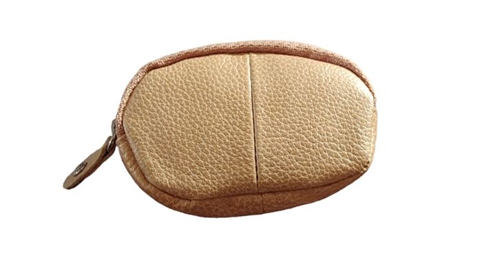 Porte-monnaie marron clair