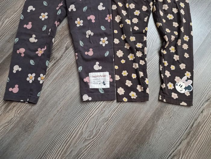 Lot de deux leggings fille Disney baby 36 mois - photo numéro 6
