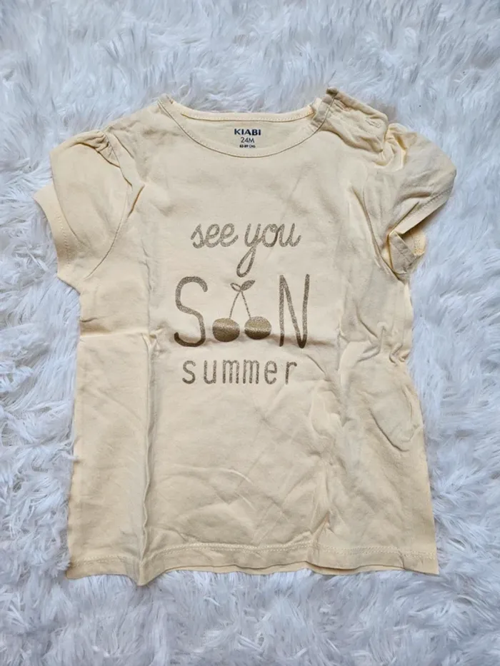 T-shirt kiabi 24mois