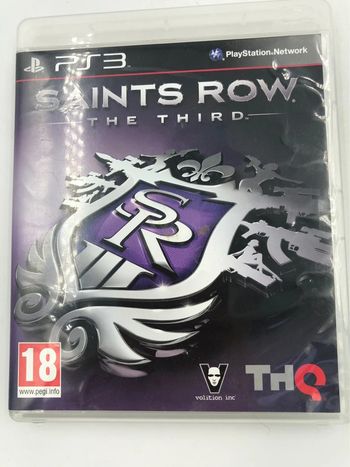 Saints Row The Third Playstation 3 PS3 Jeu Vidéo Complet
