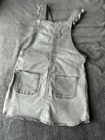 Robe en jean salopette