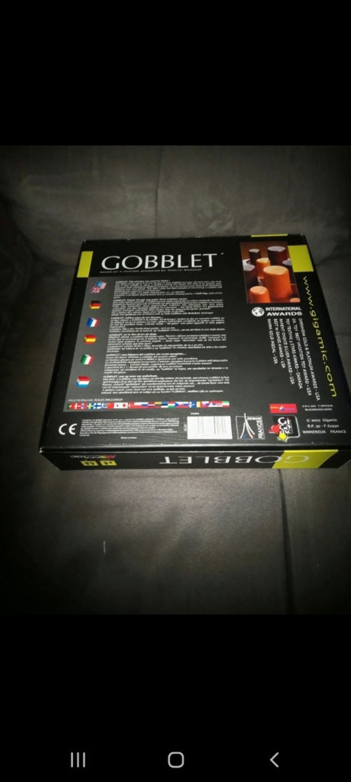 Jeu gobblet rare - photo numéro 3