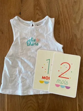 T-shirt manche courte 12 mois