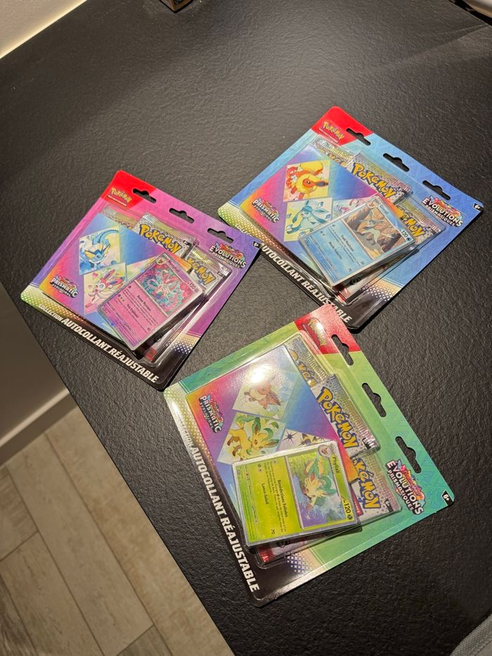 [NEUF] Artset Tripack TechSticker EV8.5 Évolutions prismatiques