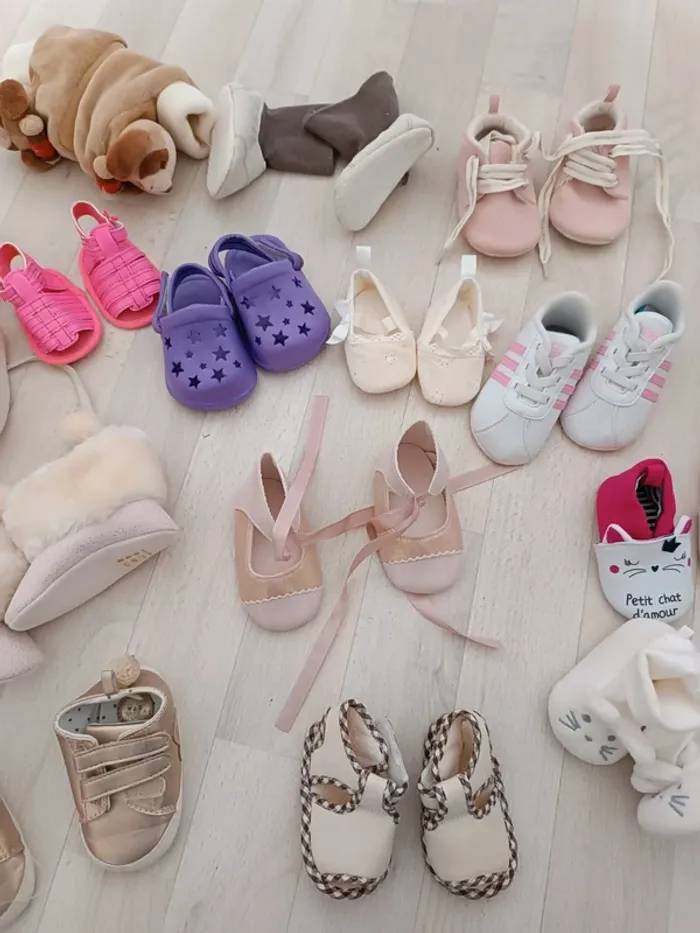 Chaussures chaussons bébé - photo numéro 3