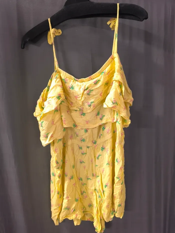 323528 combishort jaune femme 44 Liberto "flamant rose" - photo numéro 2