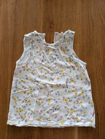 Tee-shirt sans manches H&M 2-3 ans