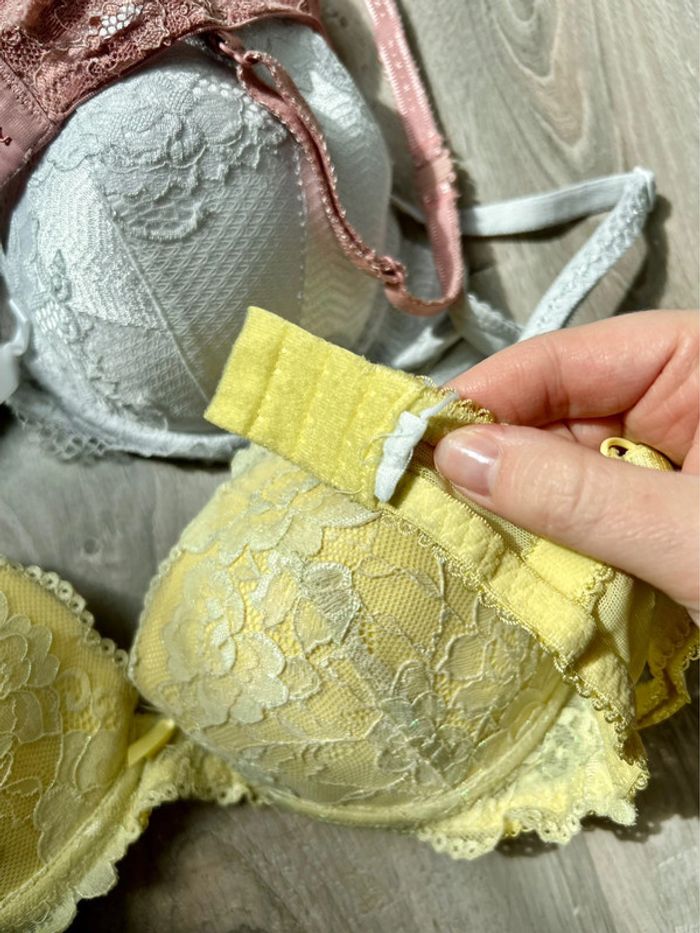 Lot de 3 soutiens-gorges - Valege - 90 C - photo numéro 8