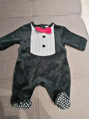 Pyjama noeud papillon Noël Tex baby naissance