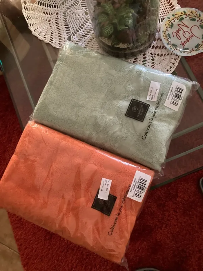 2 Draps de bain 100/150cm Françoise Saget