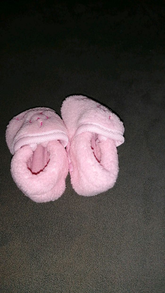 Chaussons souple 0/3 mois - photo numéro 3
