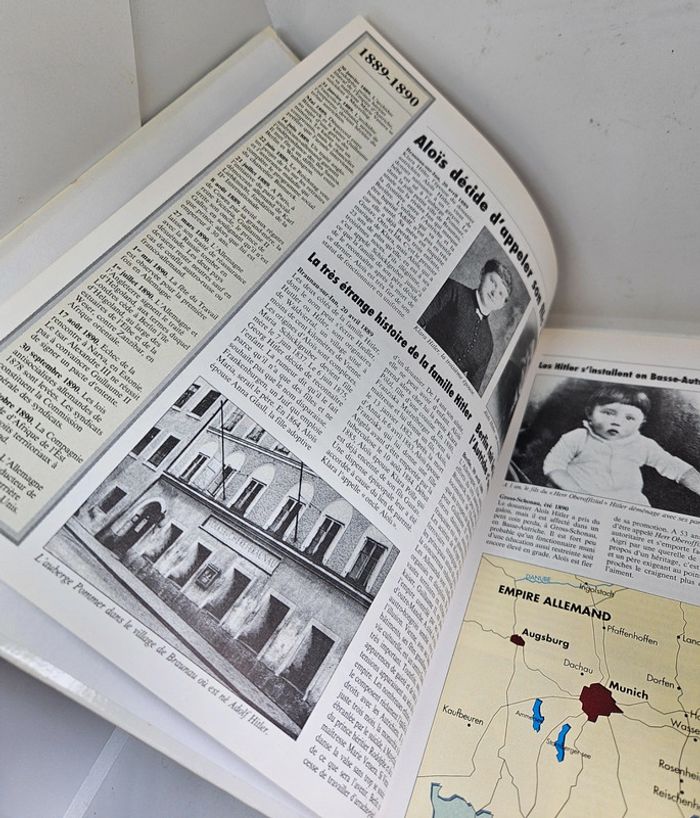 "Chroniques de l'histoire. Afolf Hitler".
Éditions Chronique.
162 pages.
ISBN : 2.905969.79.2 - photo numéro 3