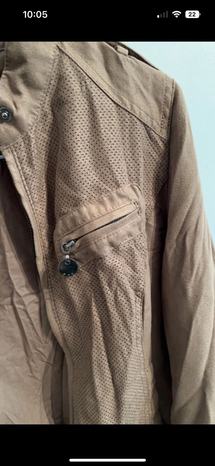 Veste effet daim - photo numéro 2