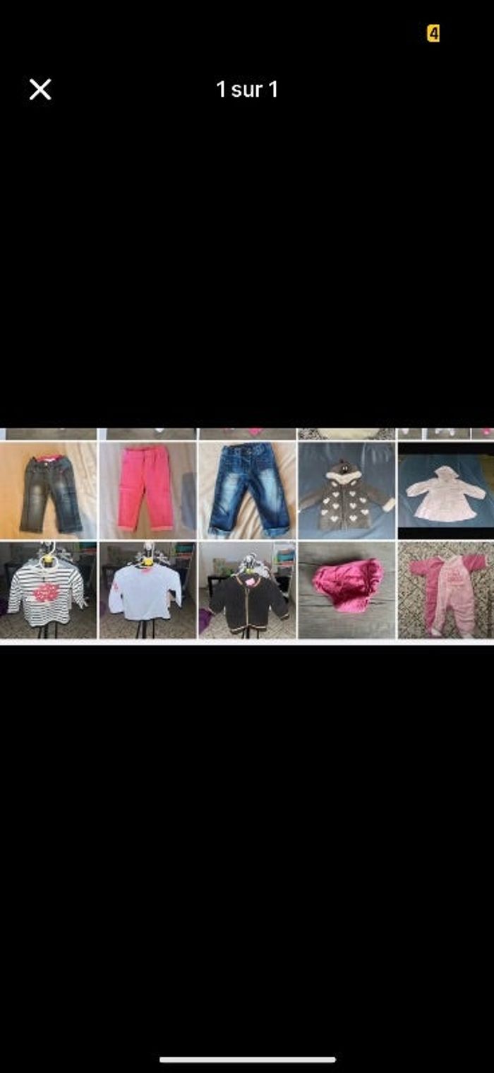 Lot 6 mois 10 articles