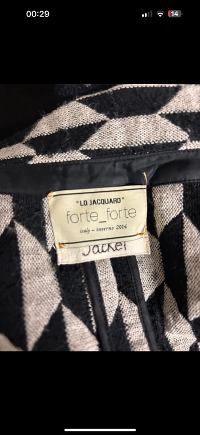 Gilet en laine vierge Forte Forte - T. M - Comme neuf - photo numéro 6