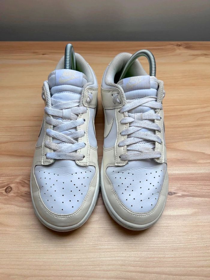 Nike Dunk Low Next Nature Blanche Jaune Pointure 38 – Sneakers Femme éco - photo numéro 8