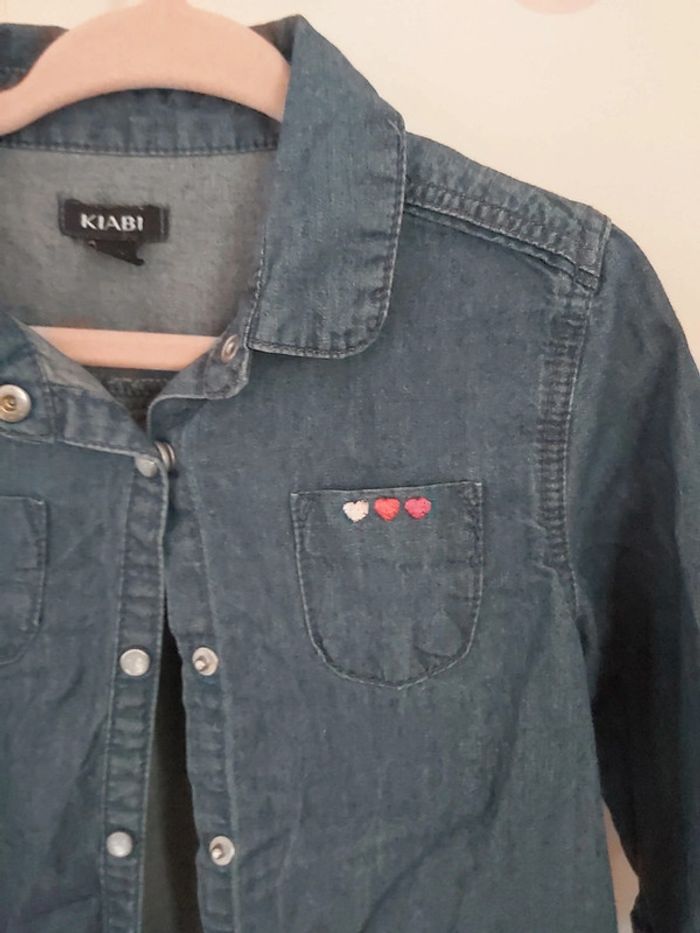 🦋 Chemise jean 18m - photo numéro 3