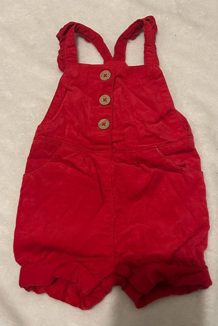 Salopette short